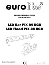 EuroLite LED Bar PIX-24 RGB Benutzerhandbuch