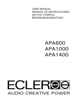 Ecler PAM1000 Benutzerhandbuch