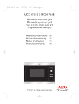 Aeg-Electrolux MCD1761E Bedienungsanleitung