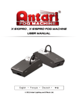 Antari X-510PRO Benutzerhandbuch