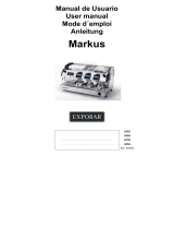 Expobar Markus Benutzerhandbuch
