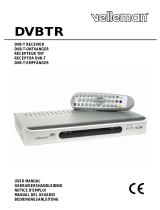 Velleman DVBTR DVD-T Receiver Benutzerhandbuch