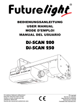 American DJ DJ-SCAN 250 Benutzerhandbuch