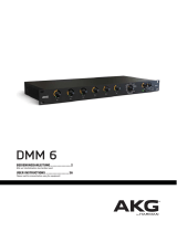 AKG DMM 6 Installationsanleitung