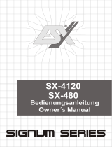 Audio Design Signum SX-480 Bedienungsanleitung