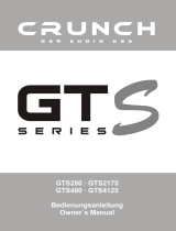 Crunch GTS 4125 Bedienungsanleitung