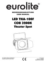 EuroLite LED THA-100F COB 3200K Benutzerhandbuch