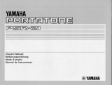 Yamaha Portatone PSR-21 Bedienungsanleitung