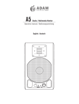 Adam A5 Benutzerhandbuch