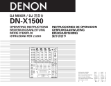 Denon DN-X1500S - DJ Mixer Bedienungsanleitung