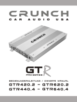 Crunch GTR 640.4 Bedienungsanleitung