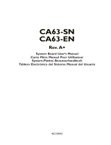 DFI CA63-SN Benutzerhandbuch