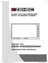 ZENEC ZEM-W600DDMM Benutzerhandbuch