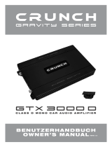 Crunch GTX 3000 D Bedienungsanleitung