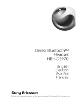Sony Ericsson HBH-10 Benutzerhandbuch