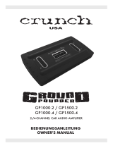 Crunch gp 1000 2 Bedienungsanleitung
