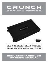 Crunch GTX 2600 Bedienungsanleitung