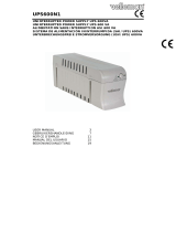 Velleman UPS600N1 Benutzerhandbuch