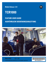 Motorola TCR1000 Benutzerhandbuch