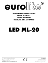 EuroLite LED ML-56 RGB Benutzerhandbuch