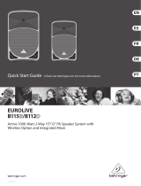 Behringer Eurolive VS1220F Benutzerhandbuch