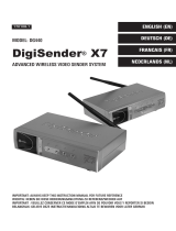 DigiSender DigiSender X7 DG440 Benutzerhandbuch