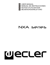 Ecler NXA4-400 Benutzerhandbuch
