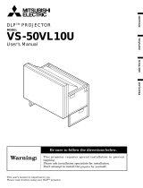Mitsubishi Electric VS-50VL10U Benutzerhandbuch