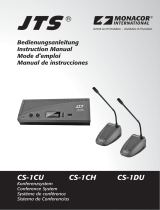 JTS CS-1DU Benutzerhandbuch