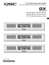 QSC GX Series Benutzerhandbuch