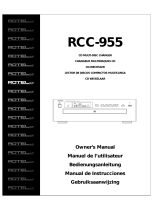 Rotel RCC-955 Bedienungsanleitung