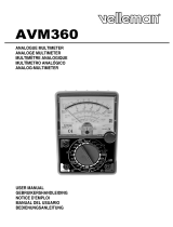 Velleman AVM360 Benutzerhandbuch