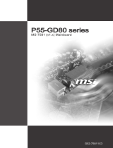 MSI P55 GD80 - Motherboard - ATX Benutzerhandbuch