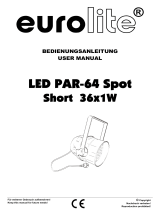 EuroLite Short 36x1W Benutzerhandbuch