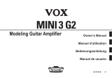Vox MINI3 G2 Bedienungsanleitung