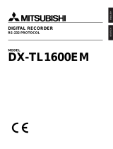 Mitsubishi DX-TL1600EM Benutzerhandbuch