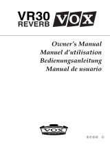 Vox VR30 Bedienungsanleitung