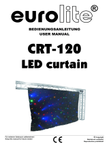 EuroLite CRT-120LED curtain Benutzerhandbuch