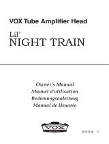 Vox Lil NIGHT TRAIN Bedienungsanleitung