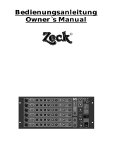 Zeck-audio PD 6.12 Bedienungsanleitung