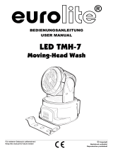 EuroLite LED moving head spot No. of LEDs: 18 TMH-7 Benutzerhandbuch