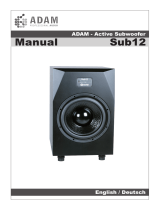 Adam Sub12 Benutzerhandbuch