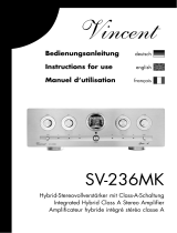 VINCENT SV-236 MK Bedienungsanleitung