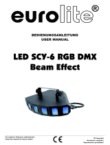 EuroLite LED SCY-6 RGB DMX Benutzerhandbuch