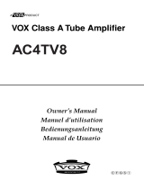 Vox AC4TV8 Bedienungsanleitung