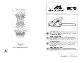 McCulloch MAC 20X Bedienungsanleitung