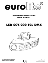 EuroLite LED SCY-200 TCL DMX Benutzerhandbuch