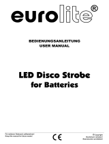 EuroLite LED Disco Strobe for Batteries Benutzerhandbuch