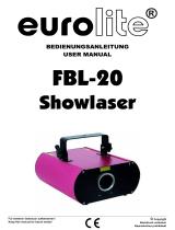 EuroLite Showlaser FBL-20 Benutzerhandbuch