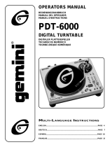 Gemini PDT-6000 Benutzerhandbuch